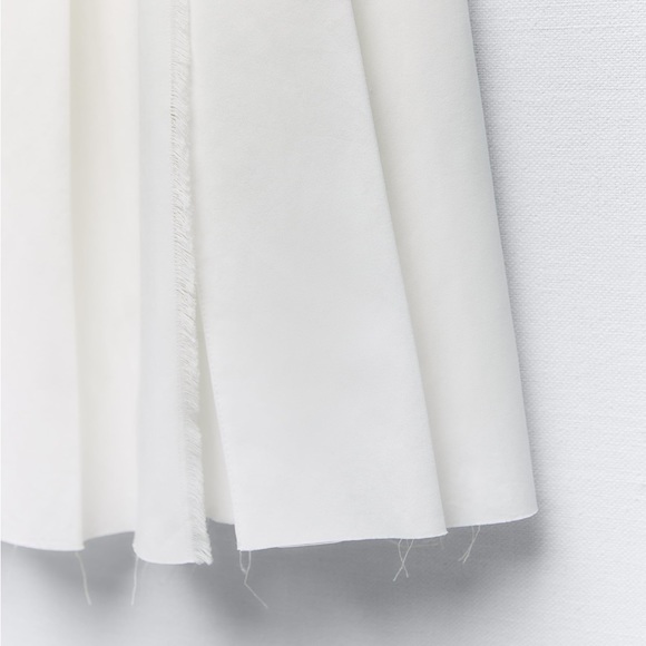 Zara Pleated Midi Skirt S - Picture 8 of 8